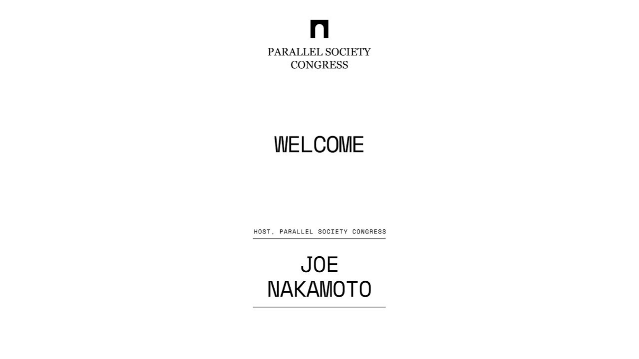 Welcome to Parallel Society Congress 2024
