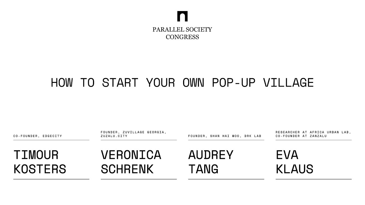How to Start Your Own Pop Up Village