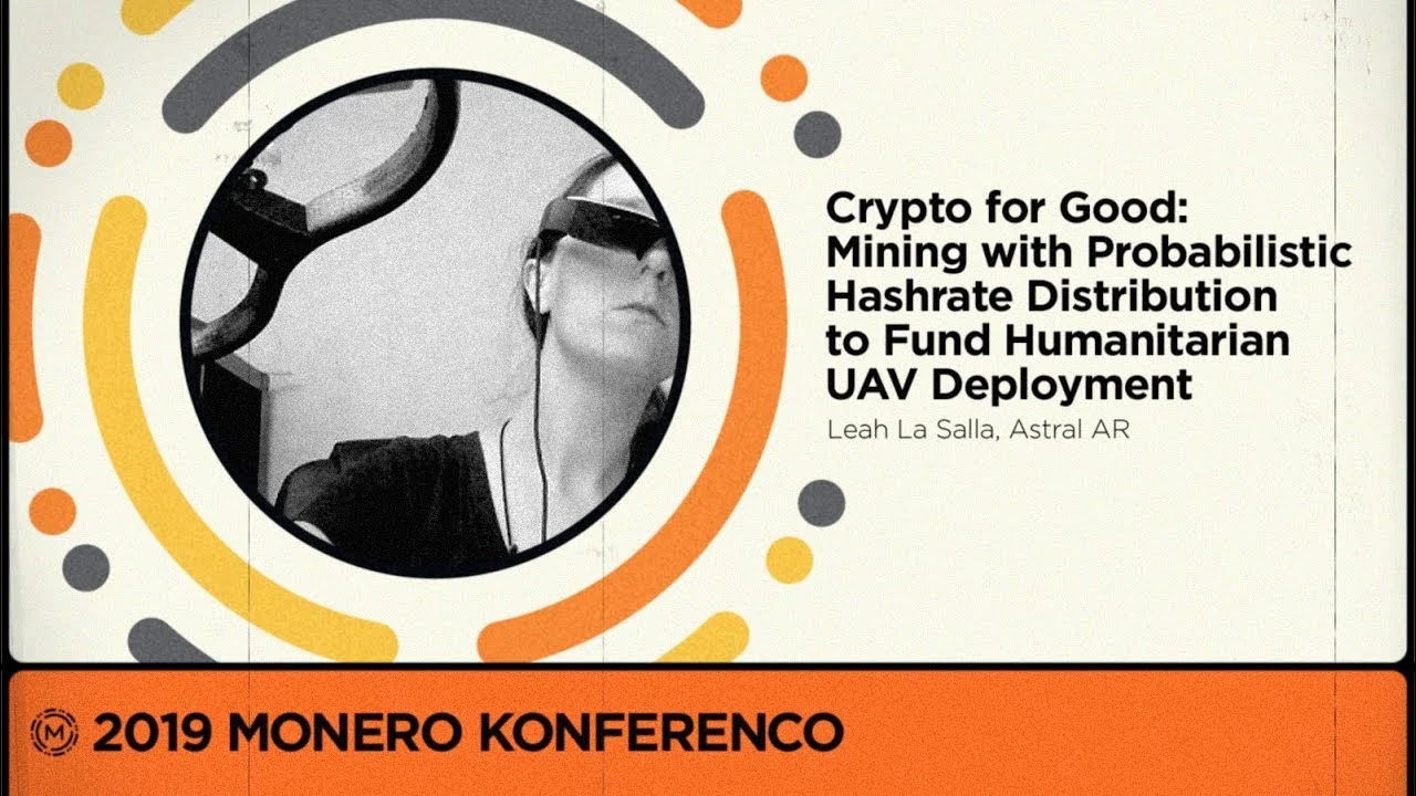 Crypto for Good: Mining to Fund Humanitarian UAV Deployment