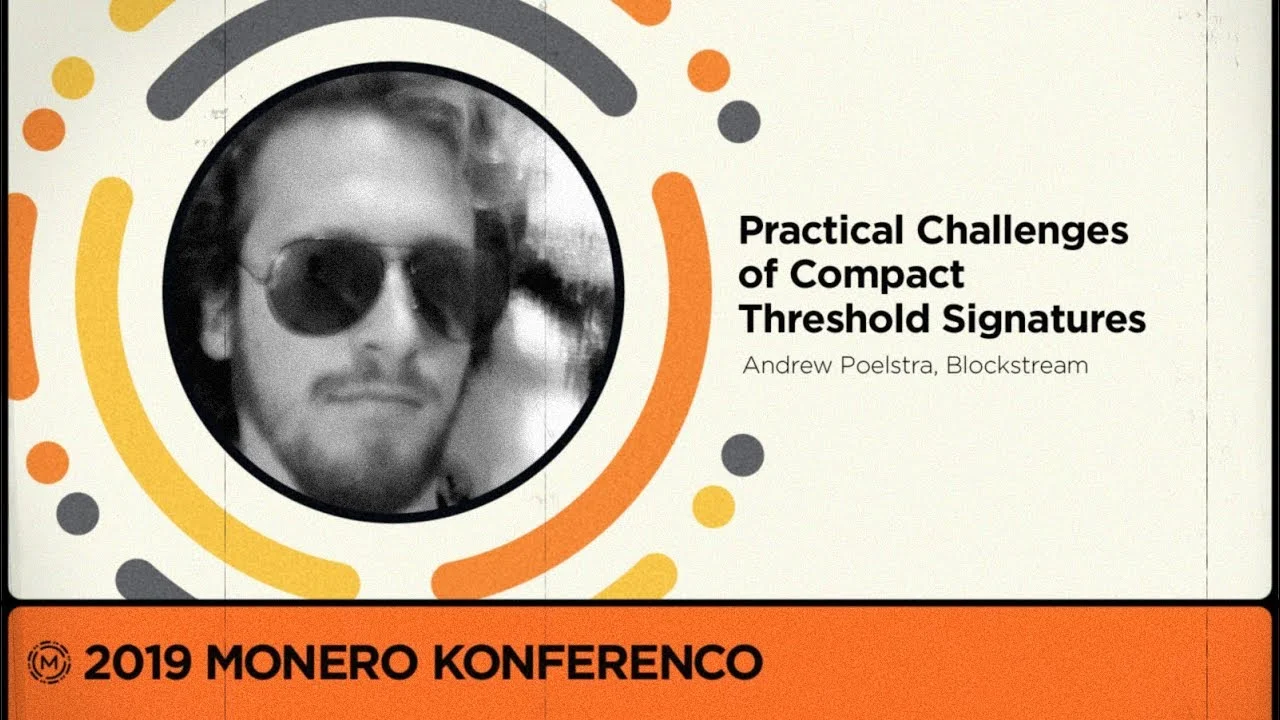 Monerokon Madness: Schnorr Schnadness