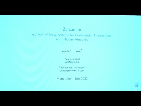 Zarcanum: A Proof-of-Stake Scheme for Confidential Transactions with Hidden Amounts