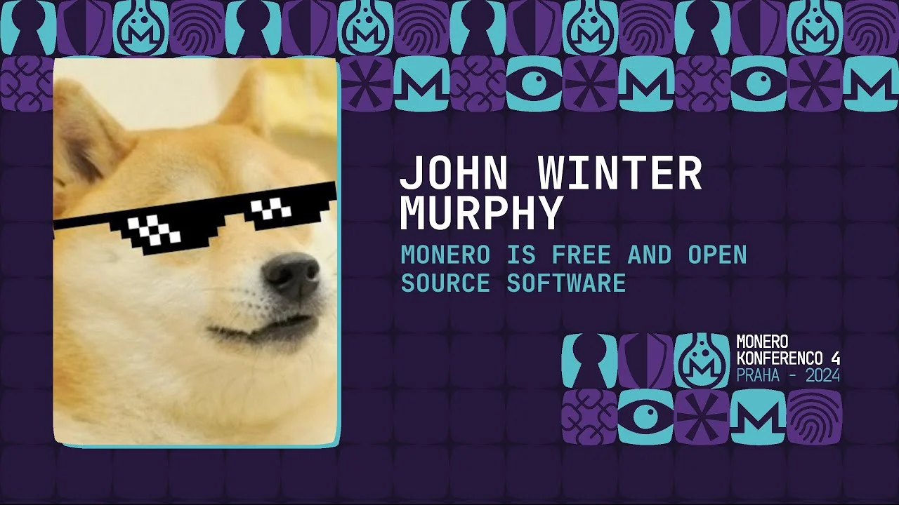 Monero is Free and Open Source Software
