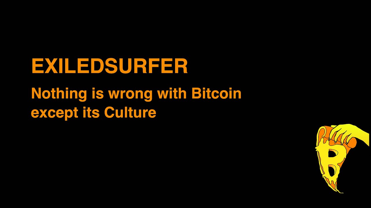 Nothing is wrong with Bitcoin except its Culture