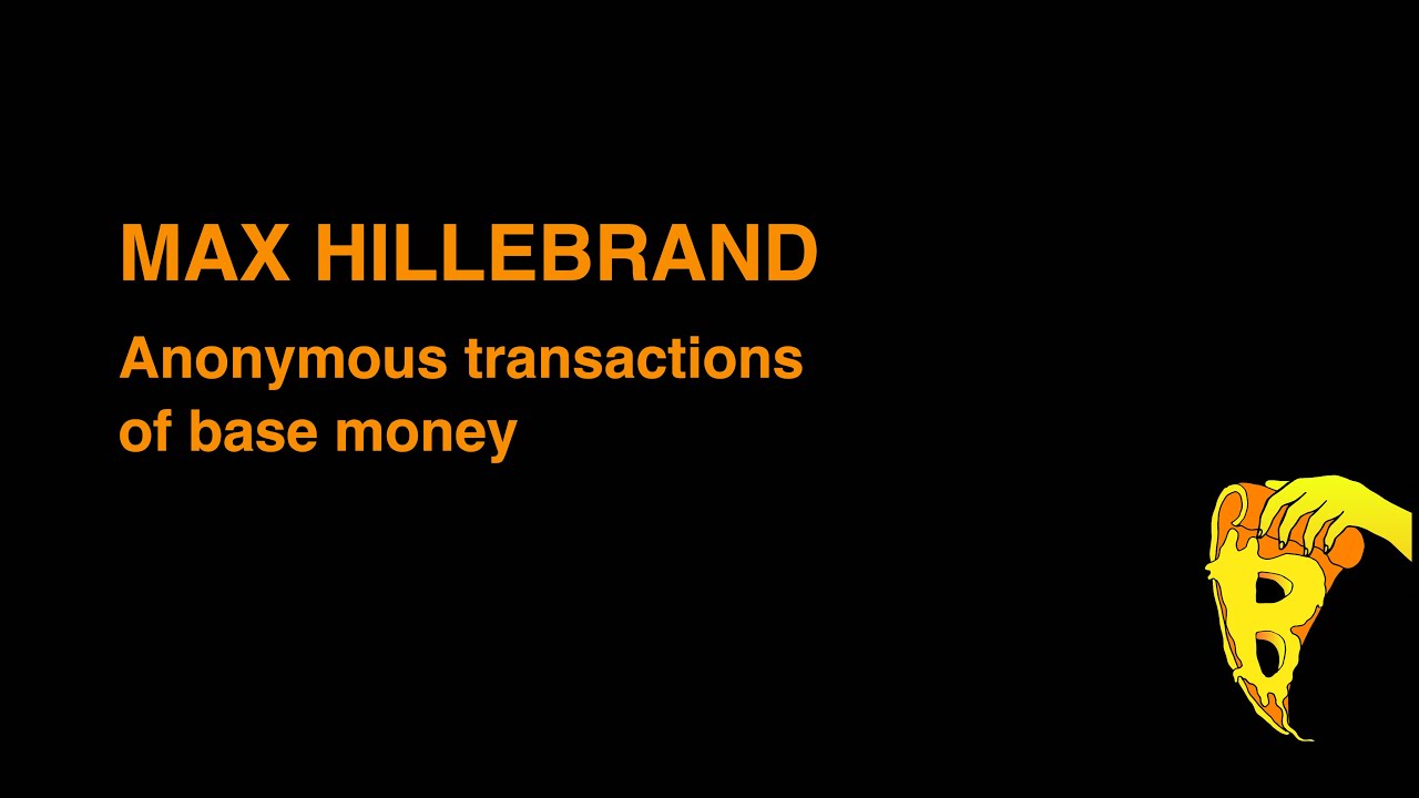Anonymous transactions of base money