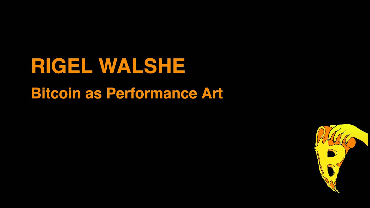 Bitcoin as Performance Art