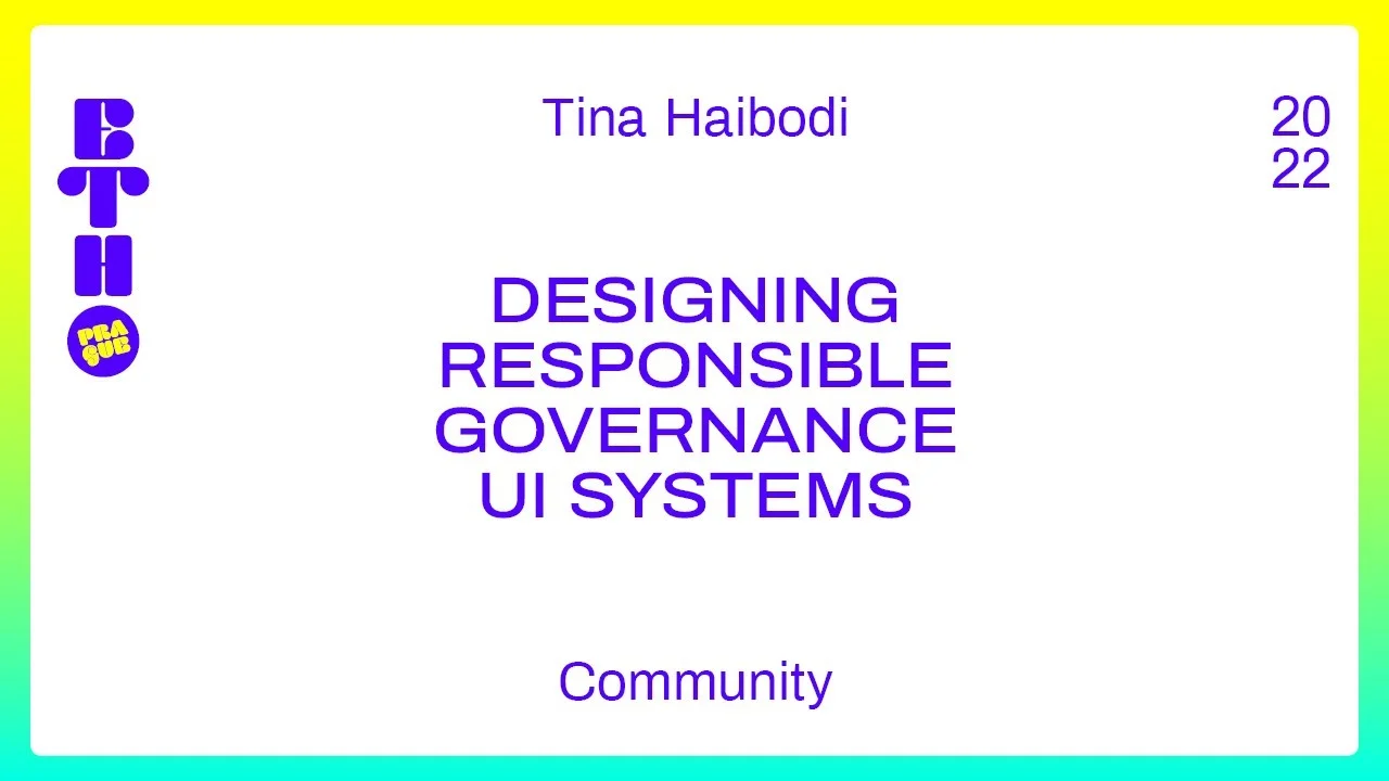 Designing Responsible Governance UI Systems