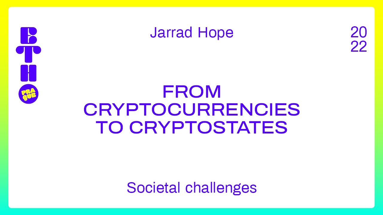 From Cryptocurrencies to Cryptostates