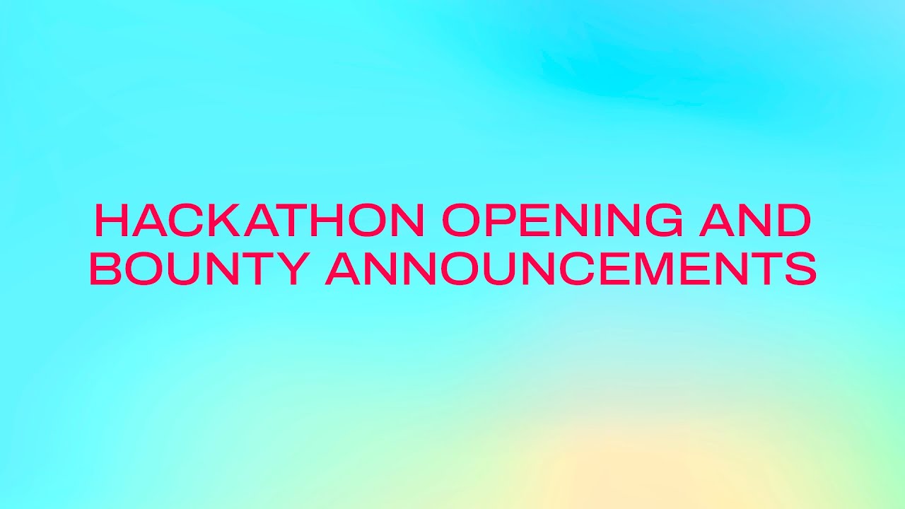 Hackathon Opening and Bounty Announcements @ ETHPrague 2023