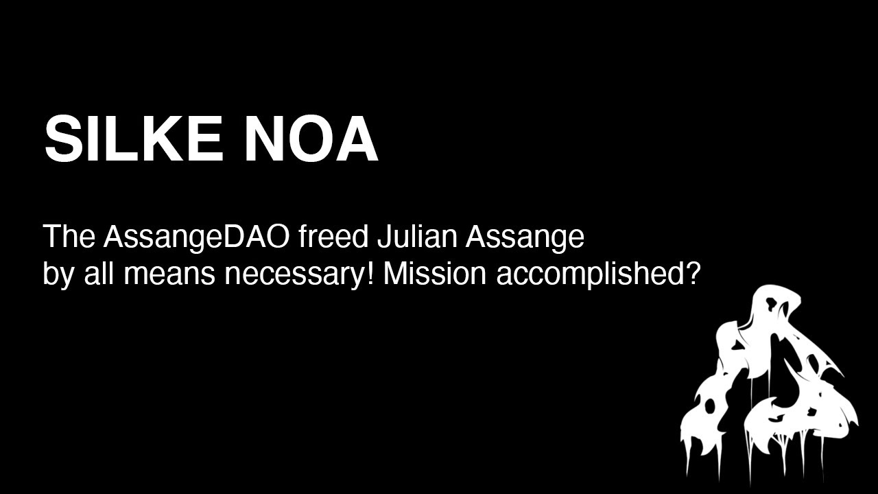 AssangeDAO freed Julian Assange by all means necessary! Mission accomplished?