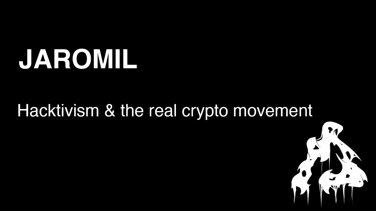 Hacktivism and the real crypto movement