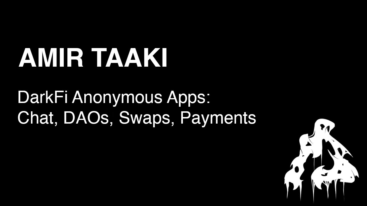 DarkFi Anonymous Apps: Chat, DAOs, Swaps, Payments