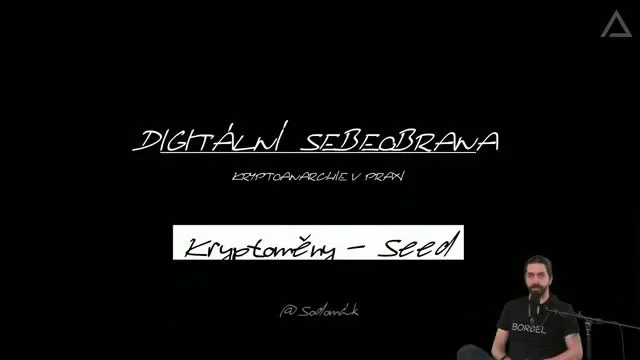 Digitální Sebeobrana: Kryptoměny - Seed