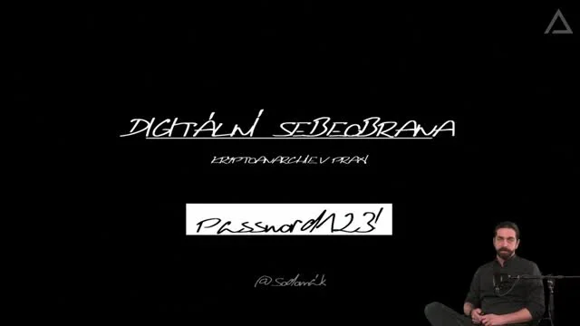 Digitální Sebeobrana: Password123!