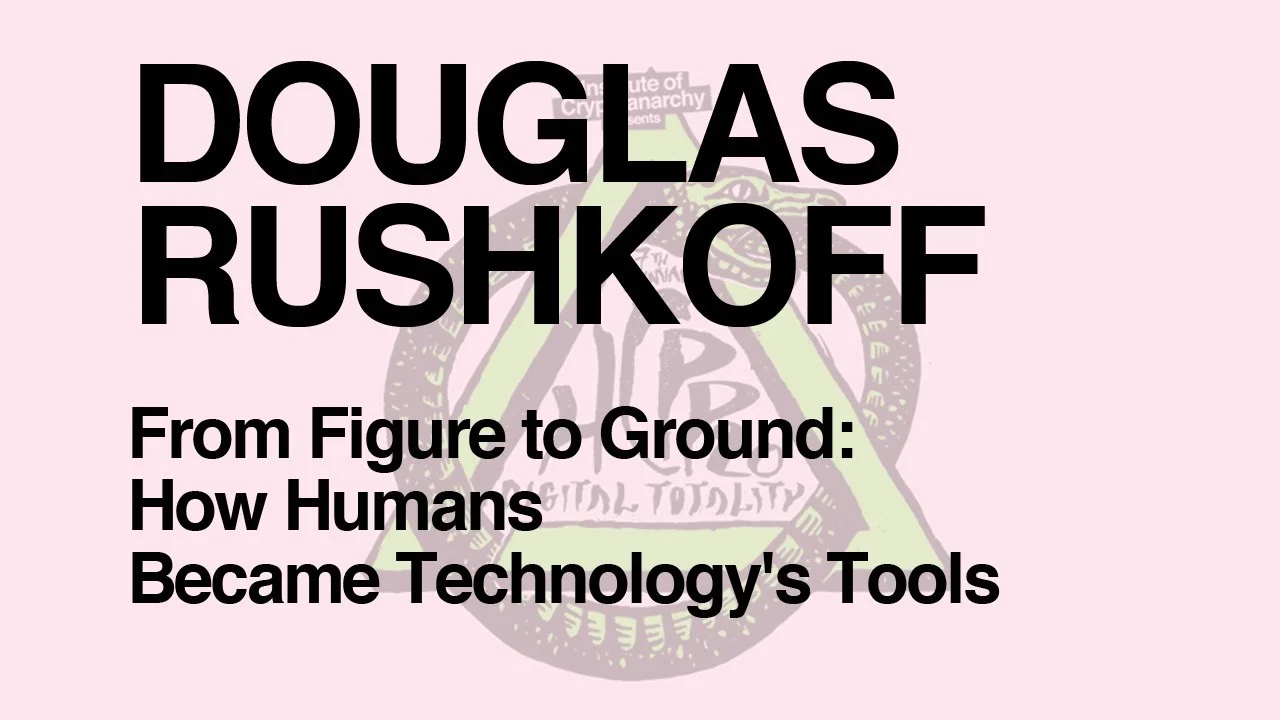 From Figure To Ground: How Humans Became Technology’s Tools