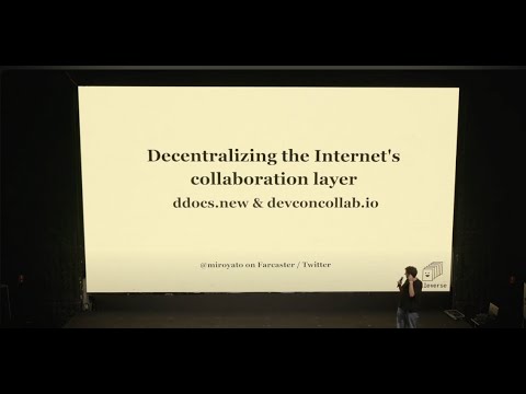 Decentralizing the internet collaboration layer