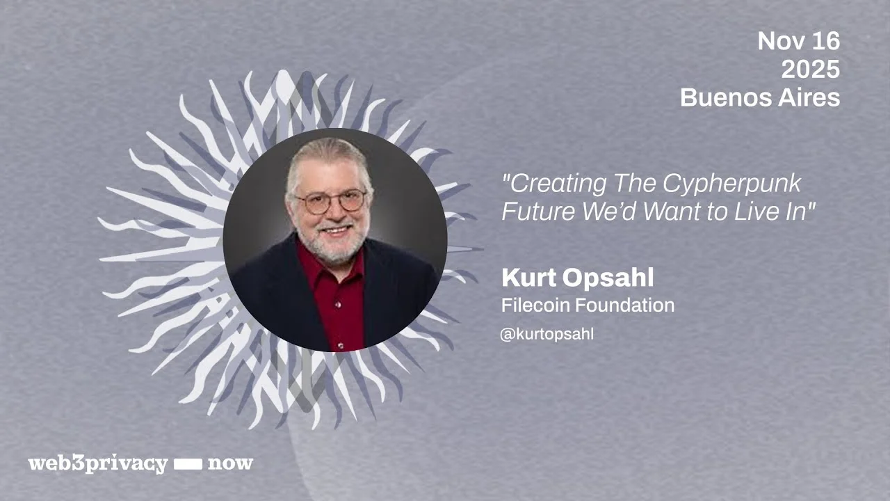 Creating the Cypherpunk Future we'd want to live in